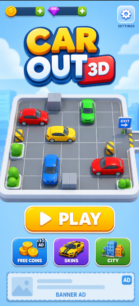 Car Out 3D 项目截图